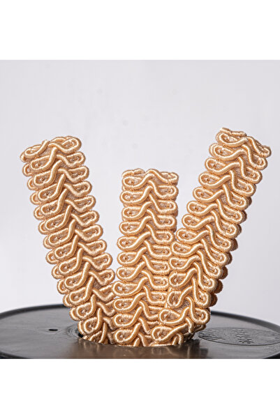 MEFAKS TEKSTİL Şerit Dekoratif Koç boynuzu 50 metre