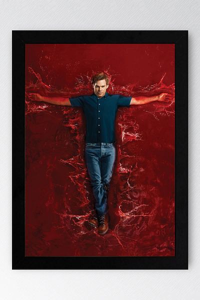 Saturn Pictură înrămate Dexter - Poster Poster din seria TV