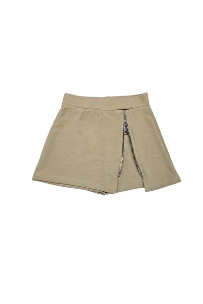 SeaBubbles Fermuarlı Kız Çocuk Şort Etek