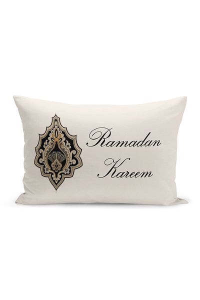 Bertille Home Seria Ramadan - Set de 8 huse de pernă imprimate digital