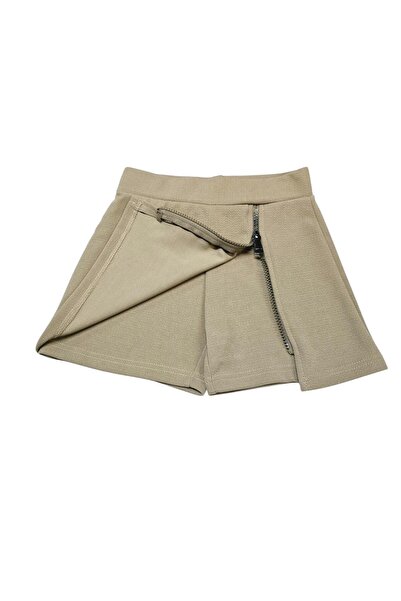 SeaBubbles Fermuarlı Kız Çocuk Şort Etek