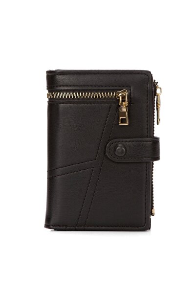 Newish Polo Newi̇sh Polo Pat Women's Card Holder Wallet with Zipper