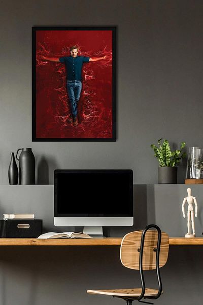 Saturn Pictură înrămate Dexter - Poster Poster din seria TV