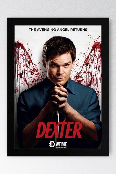 Saturn Pictură înrămate Dexter - Poster Poster din seria TV