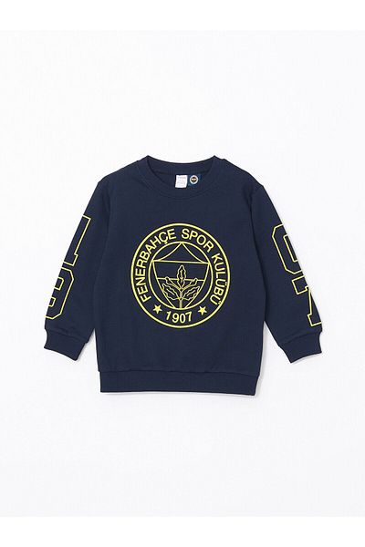 LC Waikiki Crew Neck F-B-Printed - Φούτερ και φούτερ για αγόρια, πακέτο 2