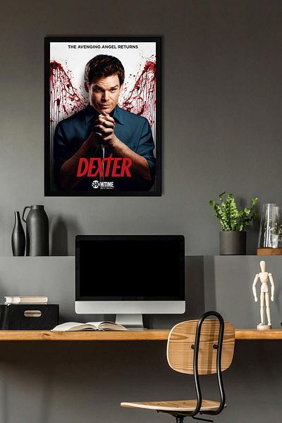 Saturn Pictură înrămate Dexter - Poster Poster din seria TV