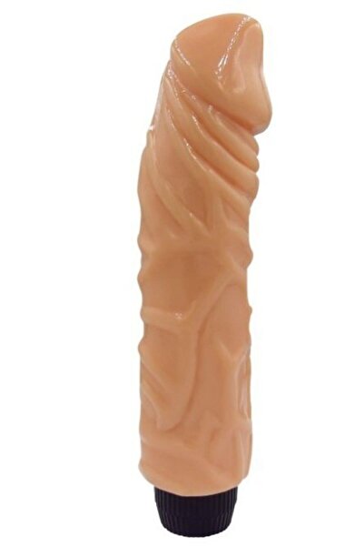 Sex ta En Çok Satılan 22 cm Damarlı Yumuşak Titreşimli Vibratör