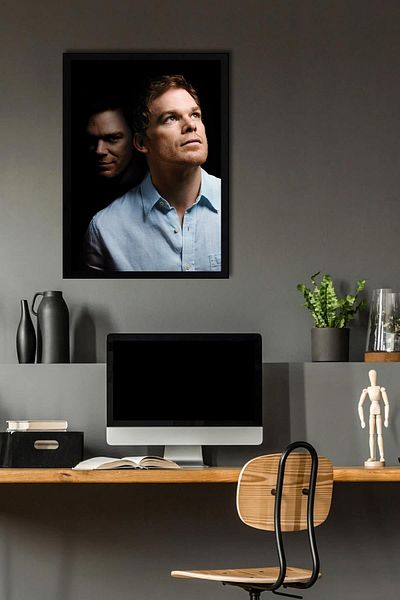 Saturn Pictură înrămate Dexter - Poster Poster din seria TV
