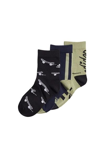 adidas Унисекс черни чорапи Y Bl 3pp So