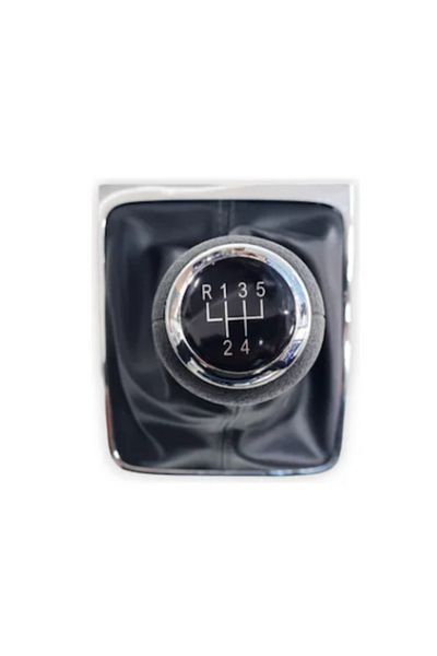 gkl Passat B6 2006-2011 Gear Knob & Bellow Nickeled 5 Forward 3C 0711113