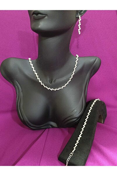 Zanora AJDA model su yolu   gelin nişan söz gerdanlık seti