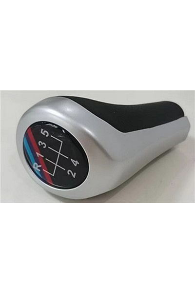 gkl Bmw Gear Shift Knob (Manual, 5 Gear) (Matte-Crom) Koselı Cerc. -M-Tech-