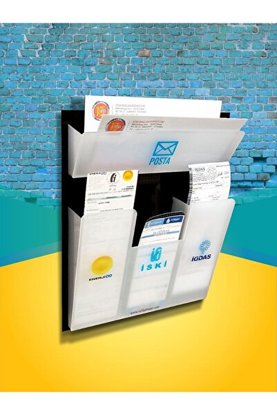 Reklamwar Apartment Joint Bill And Postage Box (plexiglass) Close Design / Easy Assembly