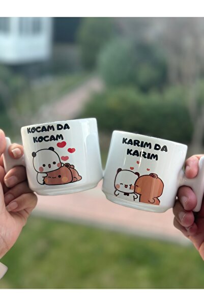 karım da karım kocam da kocam baskılı Çaf Nescafe Fincanı