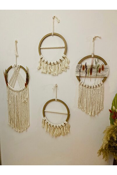 kattuna Bohemian Macrame Decoration Set of 4