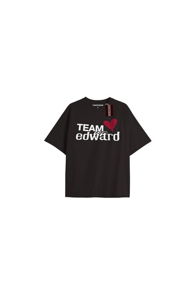 TIMESWASTINGIRL Y2k Echipa Twilight iubesc iubitul meu Tricou KOD-Edward