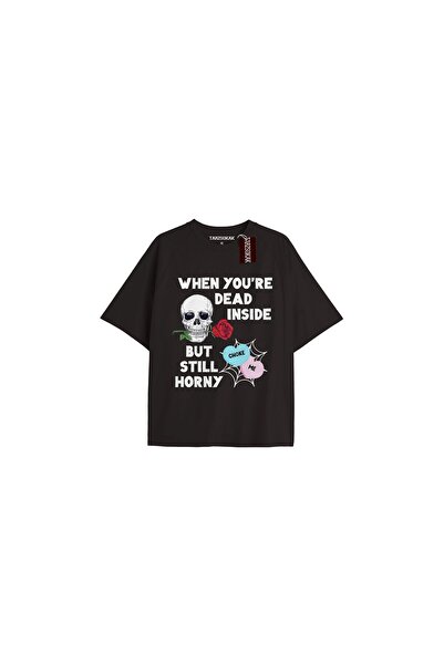 TIMESWASTINGIRL Y2k Unisex Mort pe dinăuntru, dar încă excitat