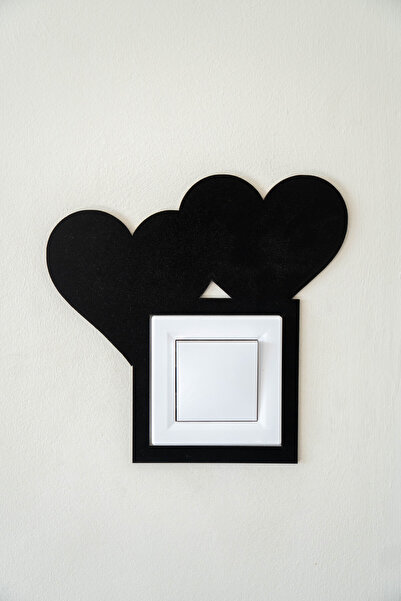 etxShop Prizlik Kalpli Duvar Süsü Duvar Dekorasyon Mdf 3 Mm 17x15