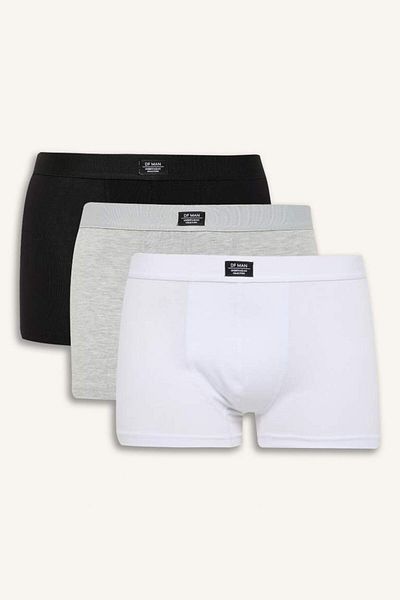 DeFacto New Season Men's Regular Fit 3-Piece Boxers