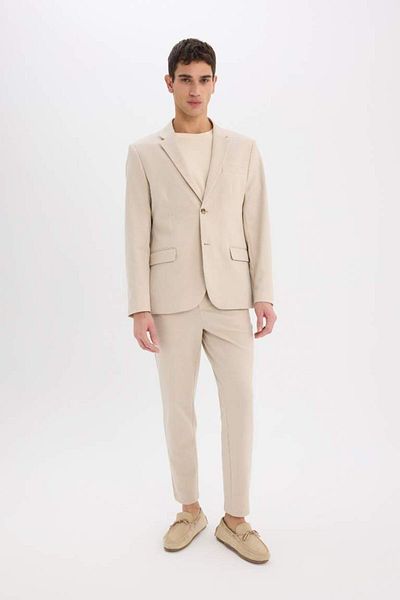 DeFacto New Season Modern Fit Lined Buttoned Blazer Jacket