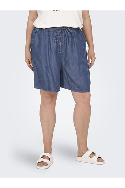 Only Carmakoma Lässige Shorts CARPEMA Locker geschnitten Lässige Shorts