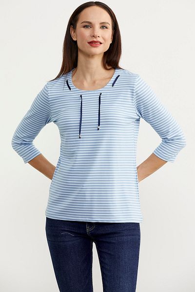 Sementa Tricou cu dungi Neon Rope - Albastru