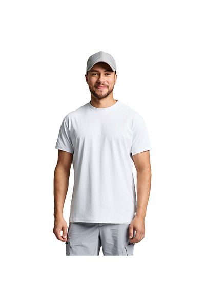 Slam Tech Pique Men's White T-Shirt Men's T-Shirt A112005S01