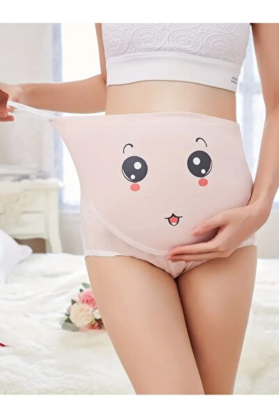 OEM Cotton maternity panties, pink