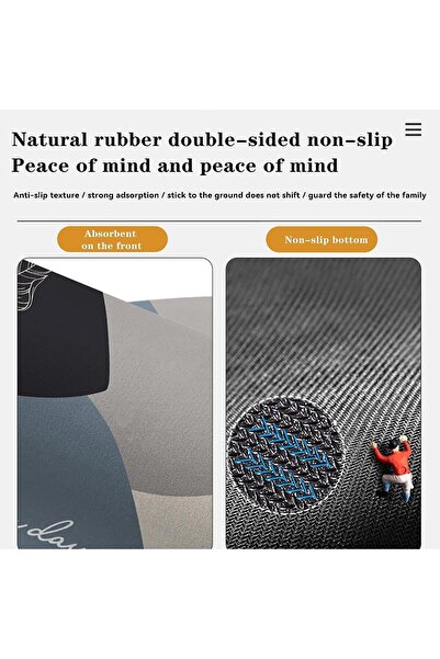 Arabest Bath Mat, Anti-Slip, Quick Dry, Super Absorbent (50cm x 80cm)
