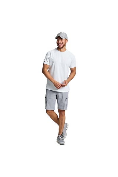 Slam Tech Pique Men's White T-Shirt Men's T-Shirt A112005S01