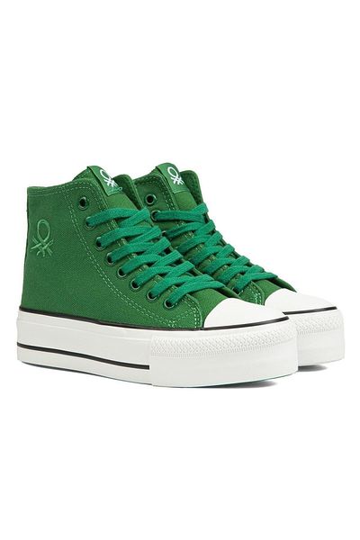 Benetton BN-30939 Pantofi sport de damă verde