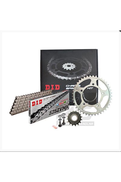 DID SET Dıd Honda Cb 650f Zincir Dişli Seti (2014-2018) Zvmx Zincir (Çelik Renk)