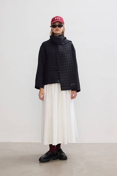 BE BLUE Si̇Yah Kapi̇Toneli̇ Scarkin Coat