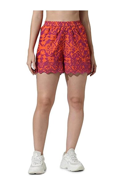 ONLY 15313167 Onllou Lıfe Emb Loose Shorts Ptm Ss Kadın Şort