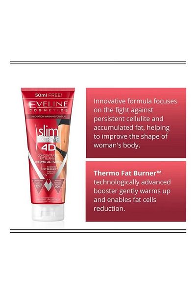 Eveline Slim Extreme 4D Concentrated Fat Burning Thermo Activator 250ml