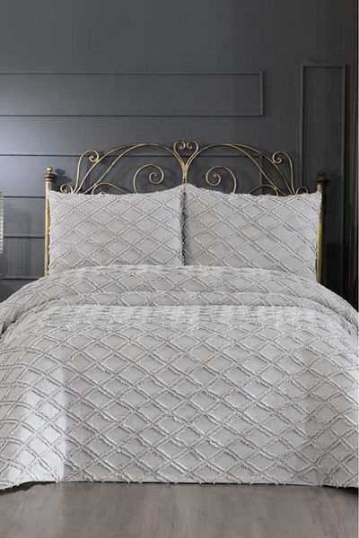 Çeyiz Diyarı Gray Dowry Land Vesya - 3-Piece Double Pique Set