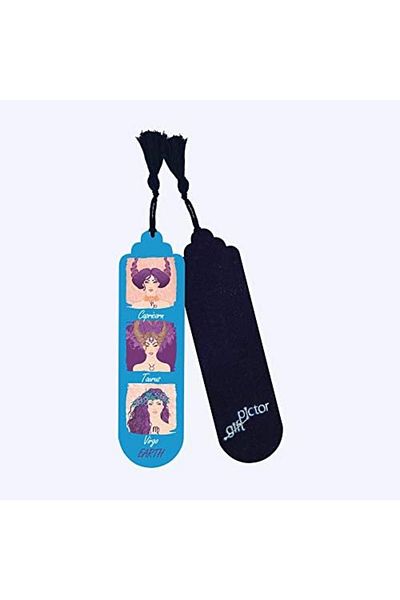 NcK Gift Gift Metal Tassel Bookmark Set (Zodiac Girls)