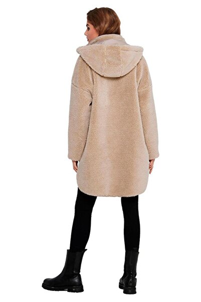 ONLY 15230461-Fw Onlsascha Sherpa Jacket Otw Women's Plush Coat