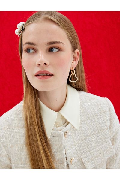 Koton Buttoned Long Sleeve Classic Lapel Satin Shirt