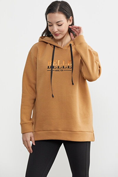 Sementa Φούτερ με κουκούλα και βαμβακερή επένδυση - Kamel