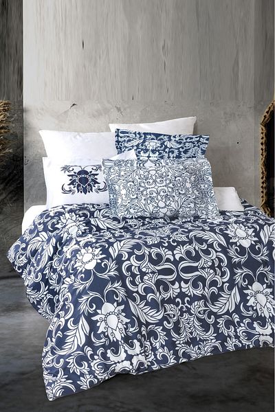 VAROL Set cuvertură de pilota Laura Home Double Bamboo Satin - Capri