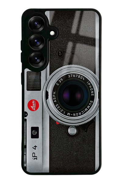 Spoyi حافظة هاتف لامعة بتصميم عدسة سامسونج S25