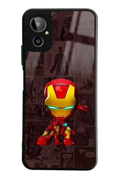Spoyi Gm 23 Se Iron Man Design Glossy Phone Case