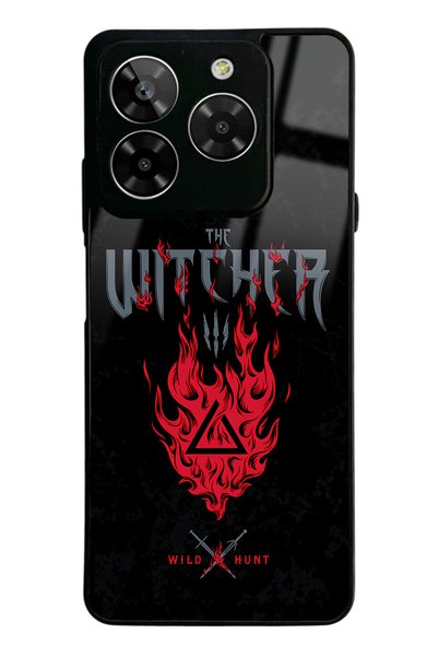 Spoyi حافظة هاتف لامعة بتصميم Gm Era 50 Witcher 3 Fire