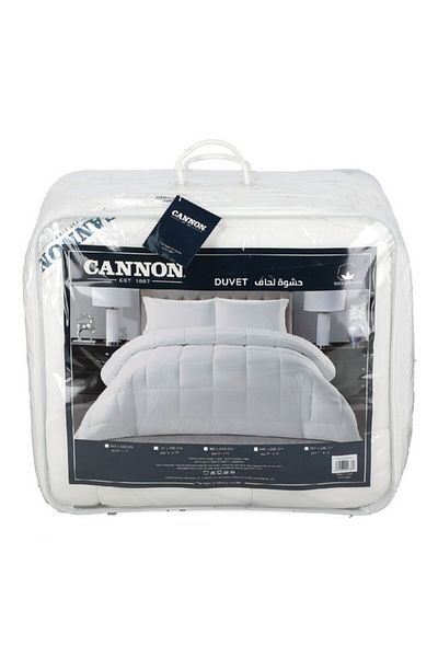 Cannon 100% Cotton Lightweight Solid Duvet 260 x 240cm