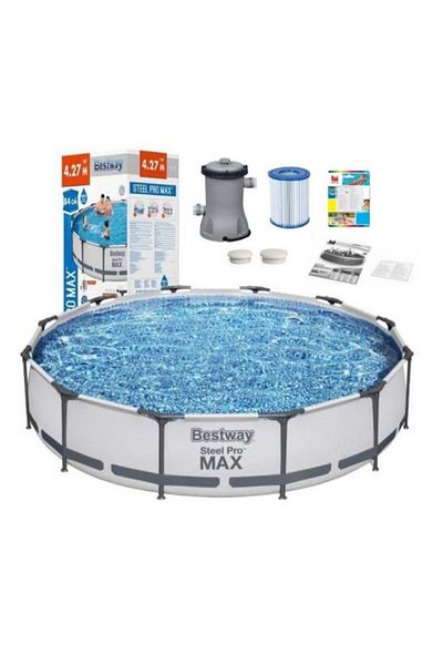BESTWAY Pool Set + Filter Pump 427X84Cm 26-56595