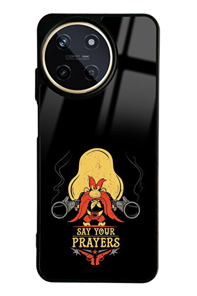 Spoyi Oppo Realme 11 Say Your Prayers Tasarımlı Glossy Telefon Kılıfı