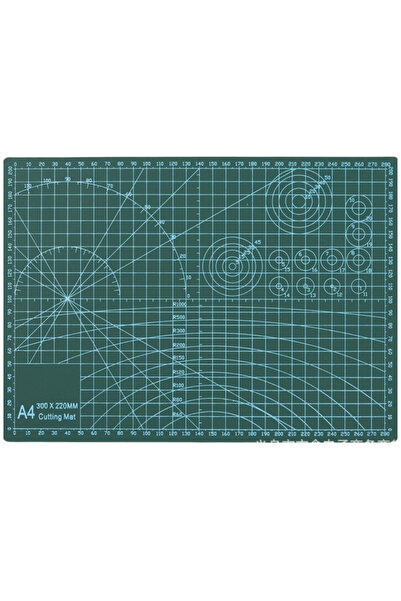 Techmaster Kesme Matı Cutting Mat Kesim Altlığı A4 Ebatında 30cm X 22cm