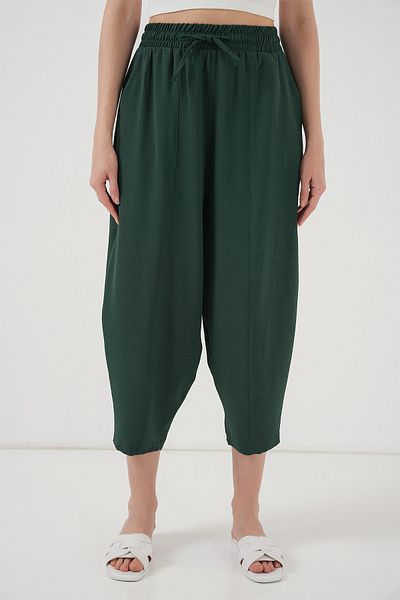 Bigdart 6591 Szőtt Shalwar nadrág - smaragdzöld