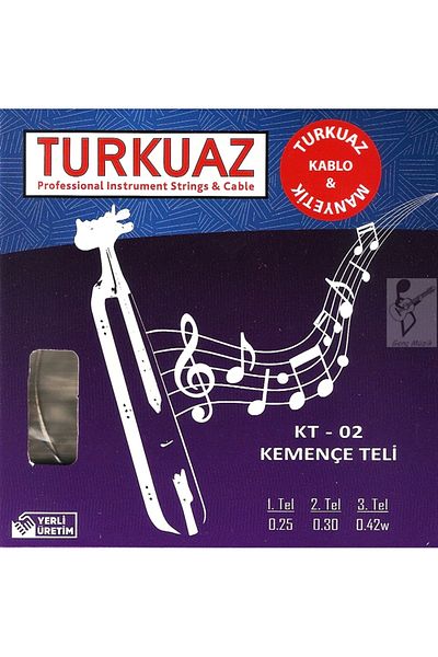 Turkuaz Kt-02 Kemenç Set - 025 030 042 Model Kemenç Wire